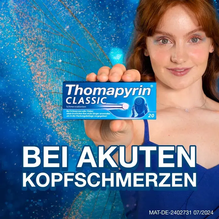 shopapotheke Thomapyrin CLASSIC Schmerztabletten gegen Kopfschmerzen Große Rabatte