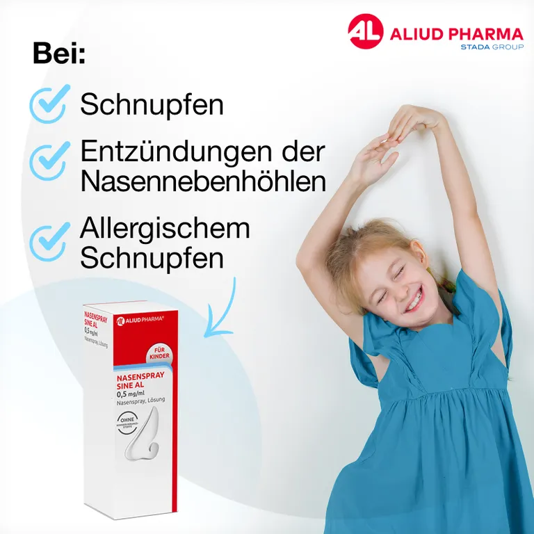 shopapotheke Nasenspray sine AL 0 5 mg / ml bei Schnupfen VIP-Rabatte