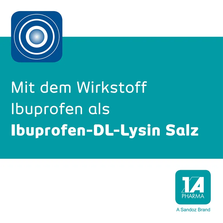shopapotheke Ibu-Lysin - 1A Pharma® 400 mg JETZT KAUFEN