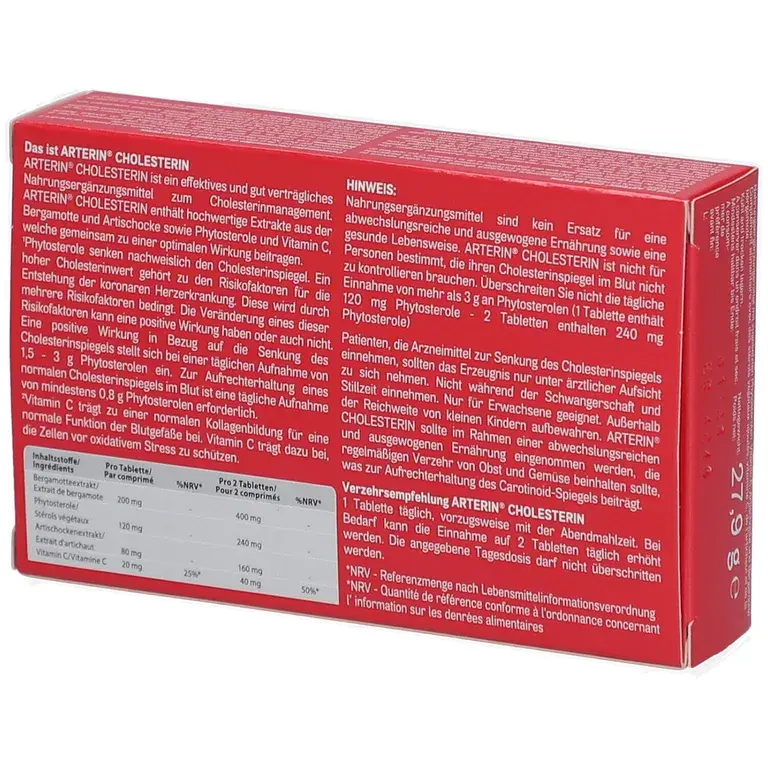shopapotheke Arterin® Cholesterin Nur für heute