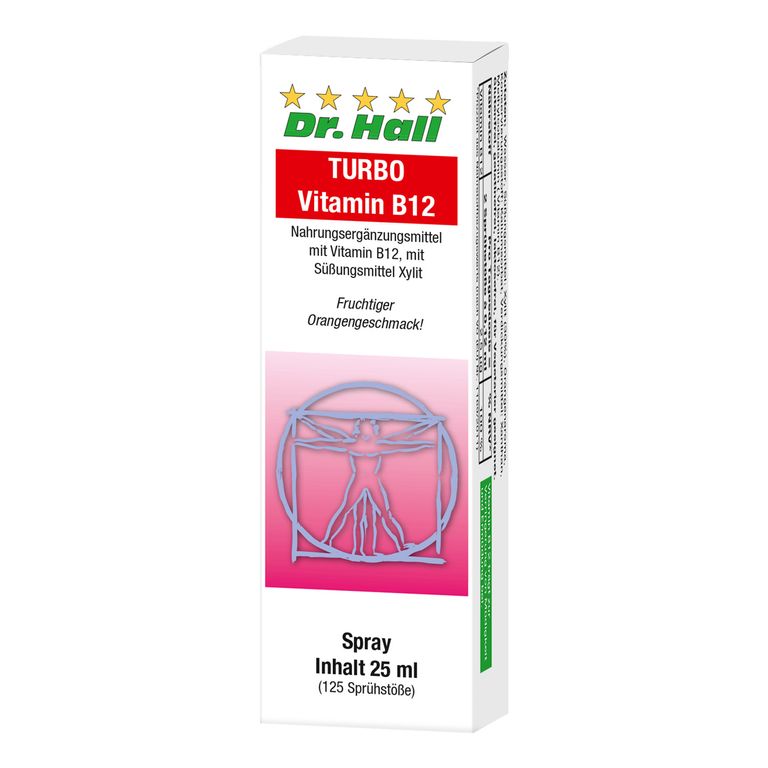 shopapotheke Dr. Hall TURBO Vitamin B12 Spray Begrenzt auf 3 Tage