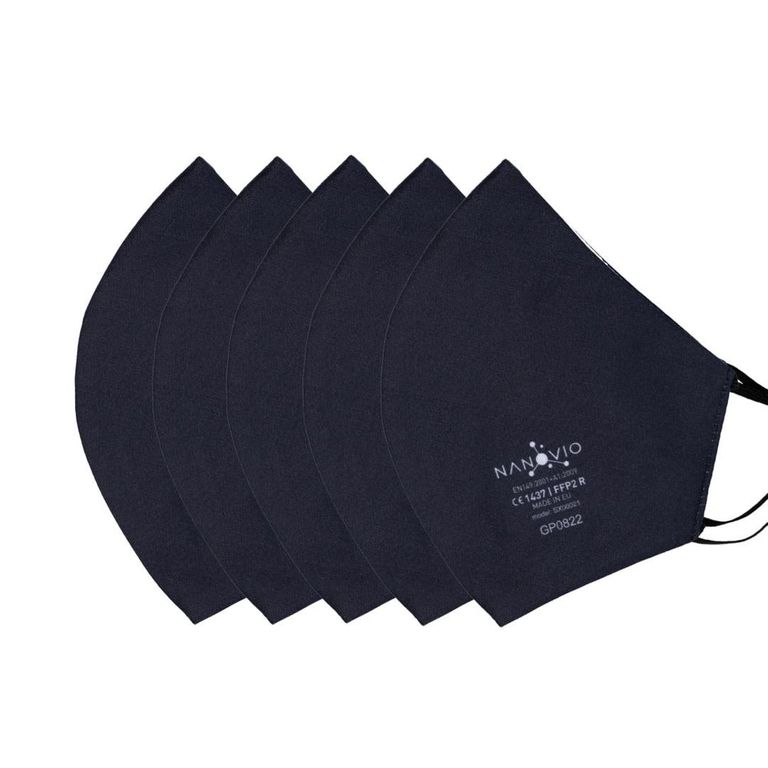 shopapotheke Nanovio FFP2 Maske wiederverwendbar I Black I Nano Maske aus Europa Rabatt