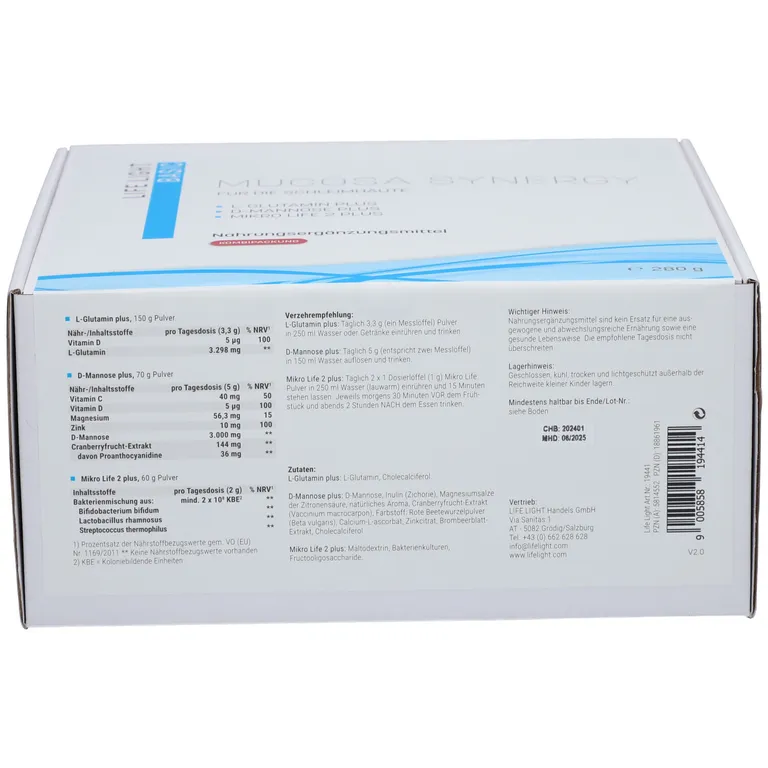 shopapotheke Mucosa Synergy (Kombipackung) Begrenztes Angebot