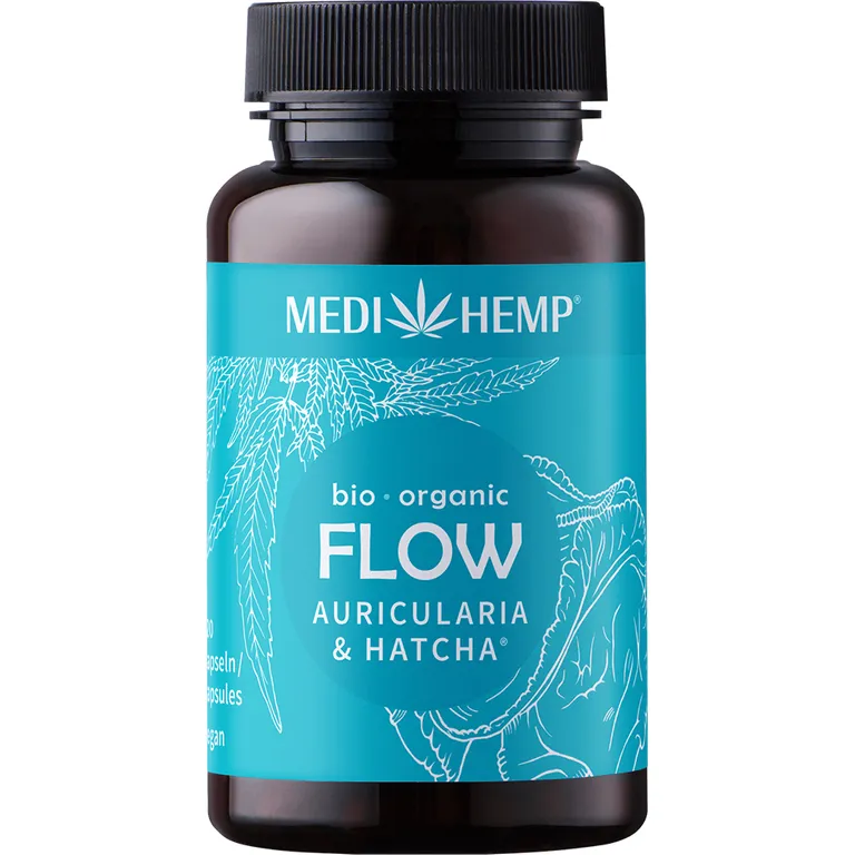shopapotheke MEDIHEMP Bio FLOW Auricularia-HATCHA® Kapseln Online Shopping