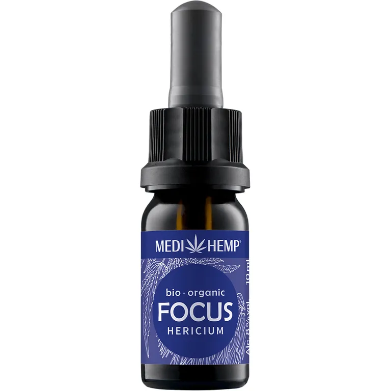 shopapotheke MEDIHEMP Bio FOCUS Hericium-Extrakt & Hanf Exklusivangebot