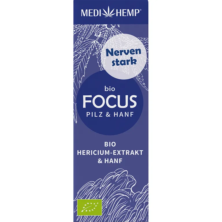 shopapotheke MEDIHEMP Bio FOCUS Hericium-Extrakt & Hanf Exklusivangebot
