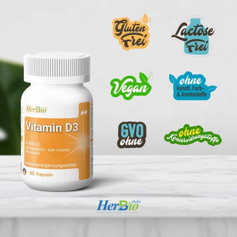 shopapotheke HerbBio Vitamin D3 5000 I.E Tiefpreis