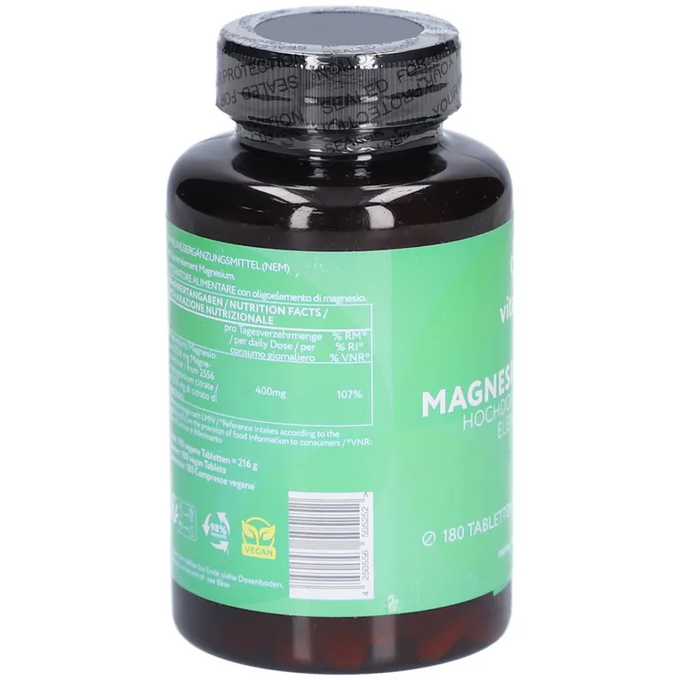 shopapotheke Vitabay Magnesiumcitrat – Hochdosiert 400 mg Elementar JETZT KAUFEN