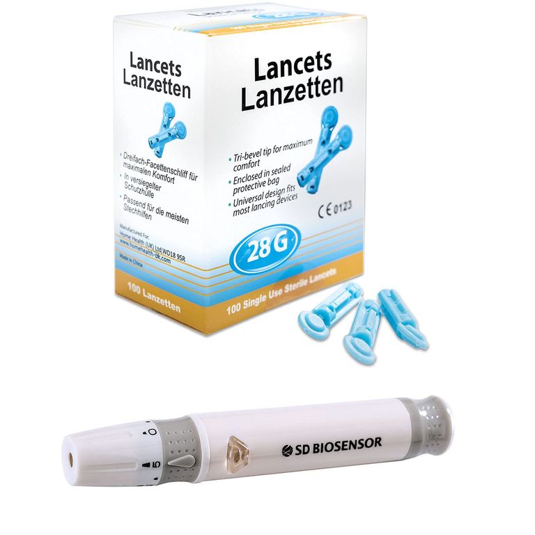 shopapotheke CodeFree Stechhilfe + 100 Blutlanzetten 28G Im Verkauf