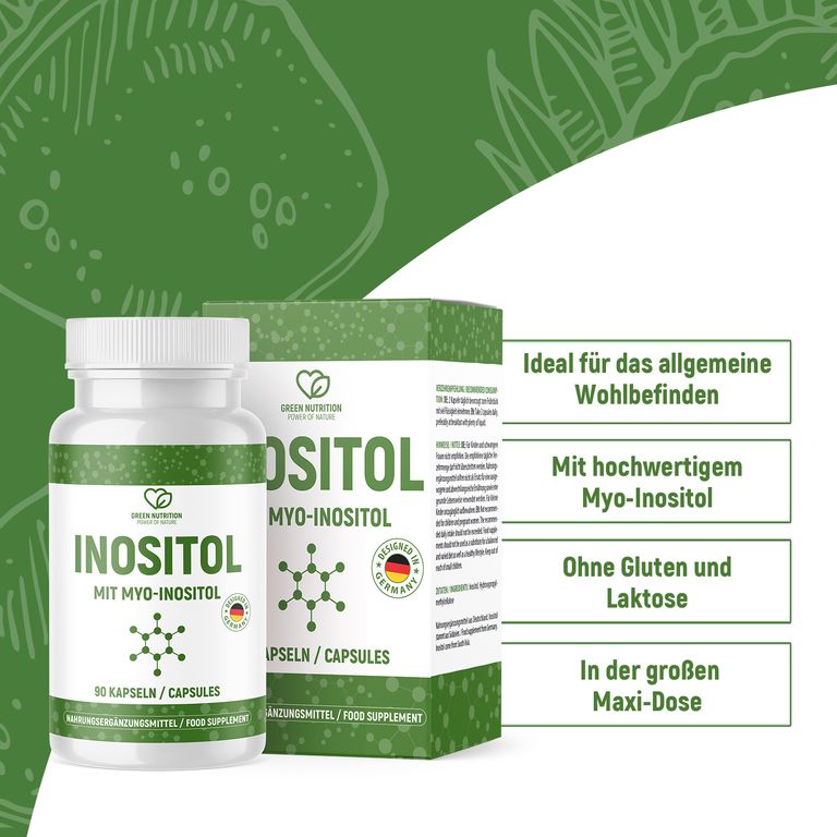 shopapotheke Inositol Kapseln mit Myo-Inositol - Green Nutrition Rabatte dieses Monats
