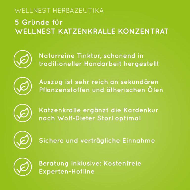 shopapotheke Bio Katzenkralle Konzentrat Wellnest Urtinktur Lagerräumung