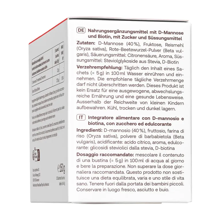 shopapotheke Redcare D-Mannose Begrenzte Freigabe