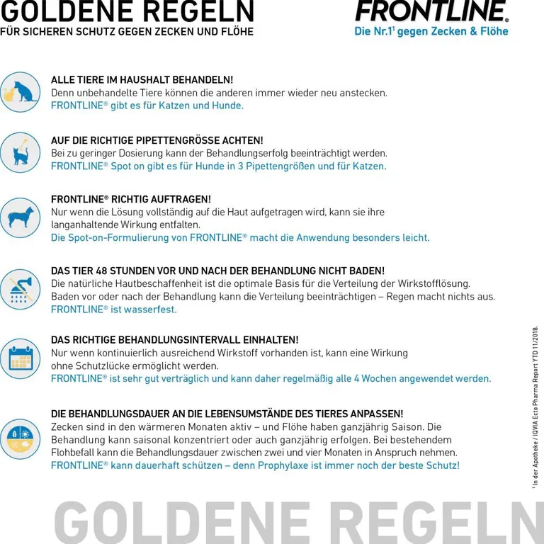 shopapotheke FRONTLINE® SPOT ON Katze gegen Zecken und Flöhe Bis zu 55% Rabatt