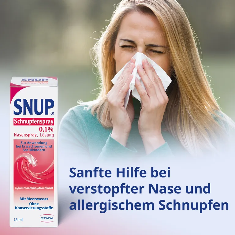 shopapotheke Snup® Nasen- & Schnupfenspray 0.1% mit Meerwasser zollfrei