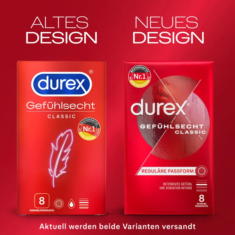 shopapotheke durex® Gefühlsecht Classic Kondome Rabatt