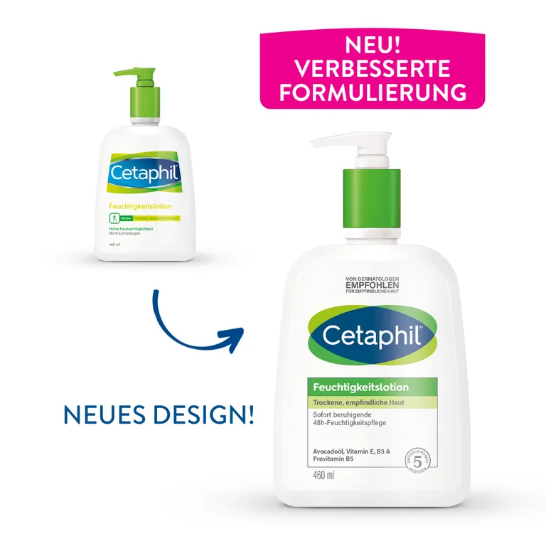 shopapotheke CETAPHIL Feuchtigkeitslotion Sofort beruhigende 48h Feuchtigkeitspflege Begrenztes Angebot
