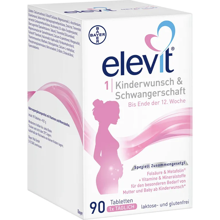 shopapotheke elevit® 1 Kinderwunsch & Schwangerschaft
