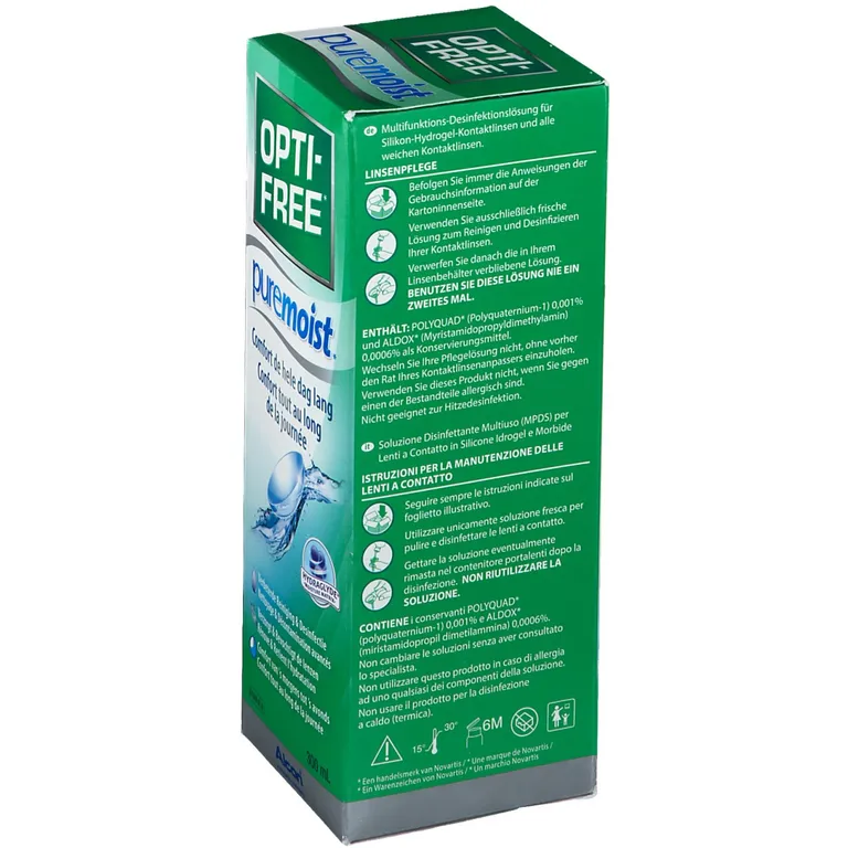 shopapotheke OPTI-FREE® Puremoist® Kontaktlinsenpflegemittel Jubiläumsangebot