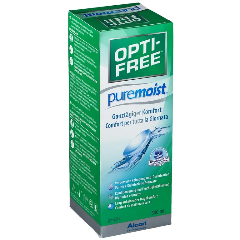 shopapotheke OPTI-FREE® Puremoist® Kontaktlinsenpflegemittel Jubiläumsangebot