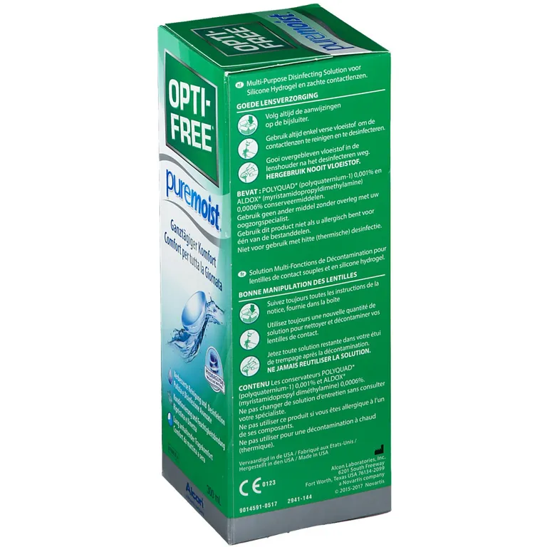 shopapotheke OPTI-FREE® Puremoist® Kontaktlinsenpflegemittel Jubiläumsangebot