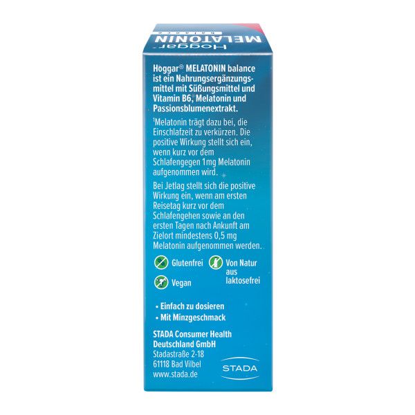 ﻿bodyguardapotheke HOGGAR Melatonin balance Spray Begrenzt auf 3 Tage