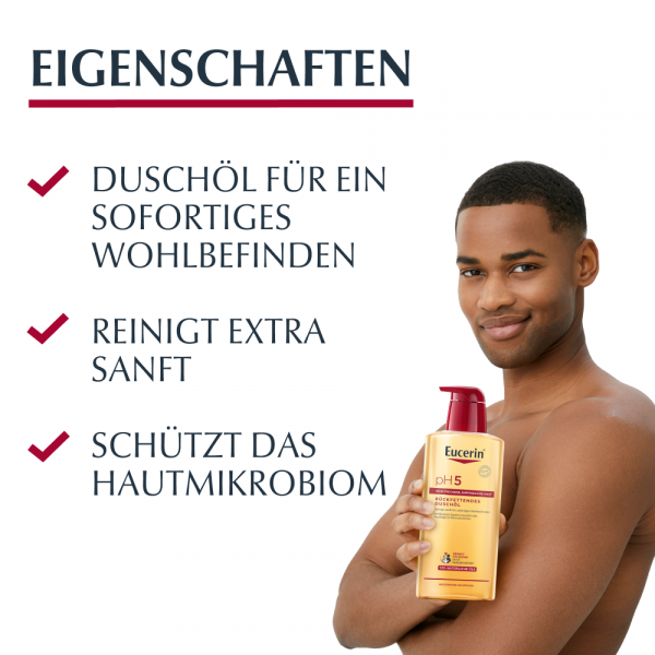 bodyguardapotheke EUCERIN pH5 Duschöl empfindliche Haut m.Pumpe Fabrikverkauf