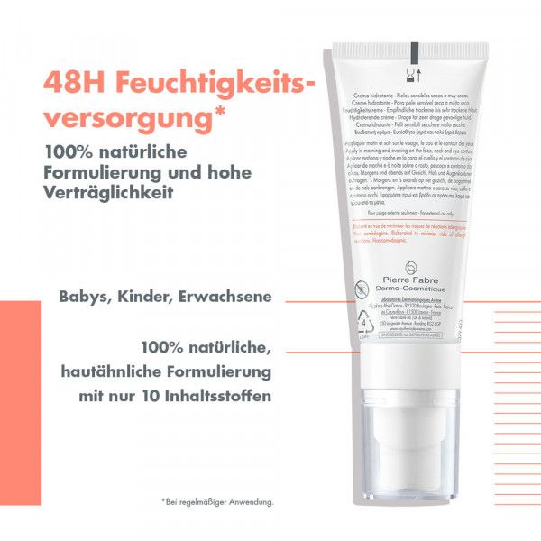 bodyguardapotheke Avène Tolérance HYDRA-10 Feuchtigkeitscreme für empfindliche feuchtigkeitsarme Haut Kostenloser Versand