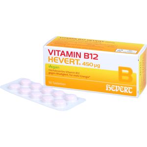 bodyguardapotheke VITAMIN B12 HEVERT 450 μg Tabletten Fabrikpreis