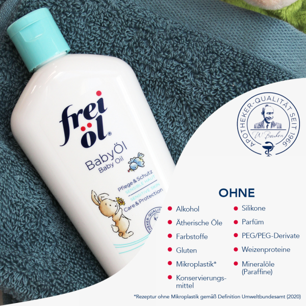 bodyguardapotheke FREI ÖL BabyÖl Sonderangebot