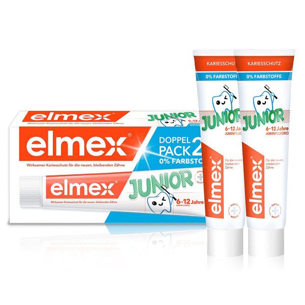 bodyguardapotheke elmex Junior Zahnpasta 2x 75ml Weihnachtsangebot