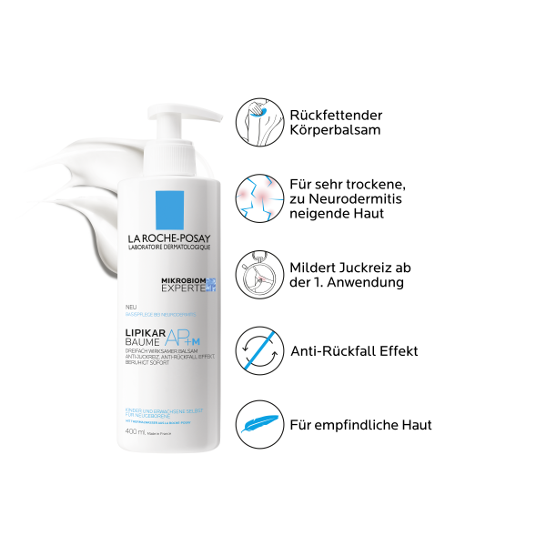 bodyguardapotheke LA ROCHE-POSAY Lipikar Baume AP+ M Lagerräumung