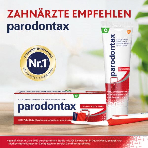 bodyguardapotheke Parodontax Classic Fluoridfrei Zahnpasta Blitzangebot