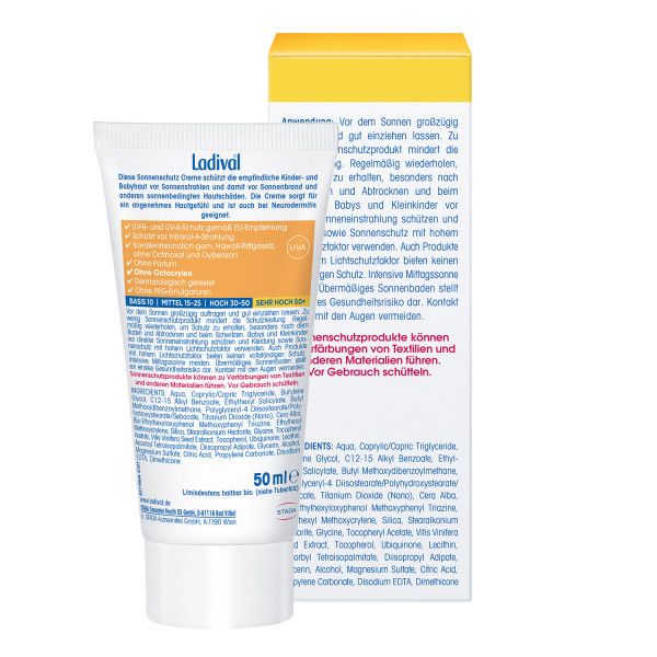 bodyguardapotheke LADIVAL Kinder Creme LSF 50+ Bis zu 65% Rabatt