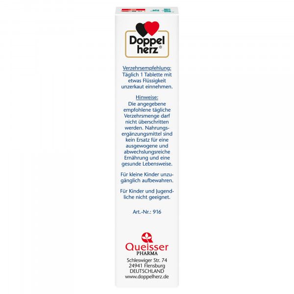 bodyguardapotheke DOPPELHERZ Stress gute Nerven Tabletten Sonderangebot der Fabrik