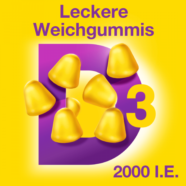 bodyguardapotheke VIGANTOLVIT 2000 I.E. Vitamin D3 Weichgummis Riesige Rabatte