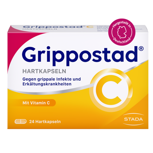 bodyguardapotheke GRIPPOSTAD C Hartkapseln gegen grippale Infekte und Erkältungskrankheiten mit Vitamin C Clearance-Verkauf