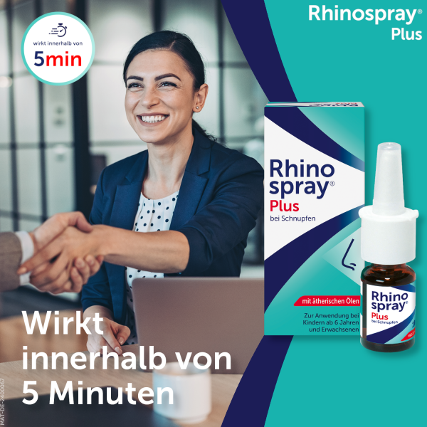 bodyguardapotheke RHINOSPRAY plus bei Schnupfen mit Feindosierer Black Friday Preise