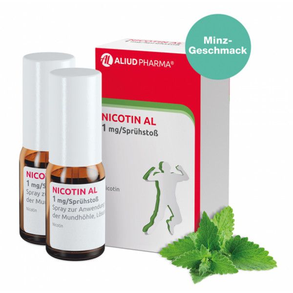 bodyguardapotheke Nicotin AL 1 mg / Sprühstoß zur Rauchentwöhnung Im Verkauf
