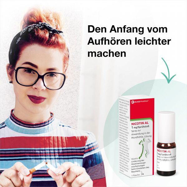 bodyguardapotheke Nicotin AL 1 mg / Sprühstoß zur Rauchentwöhnung Im Verkauf