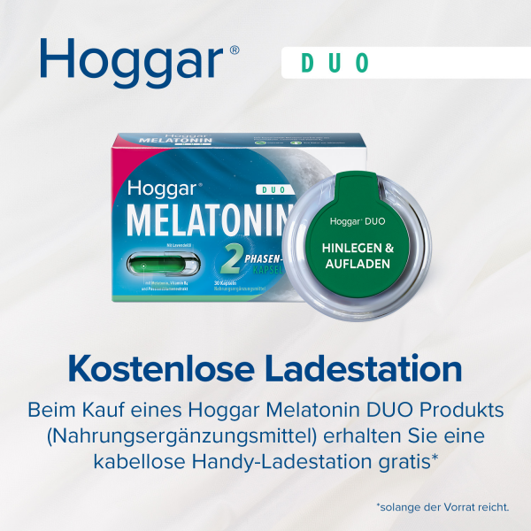 bodyguardapotheke HOGGAR Melatonin DUO Einschlaf-Kapseln Online