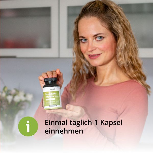 bodyguardapotheke BROMELAIN 500 mg hochdosiert magensaftresist.Kaps Fabrikpreis