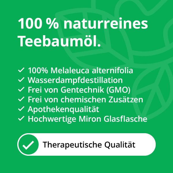 bodyguardapotheke TEEBAUM ÖL NATURREIN ätherisch Begrenztes Angebot