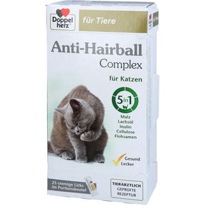 bodyguardapotheke DOPPELHERZ für Tiere Anti-Hairball Complex Katzen Muttertagsangebot
