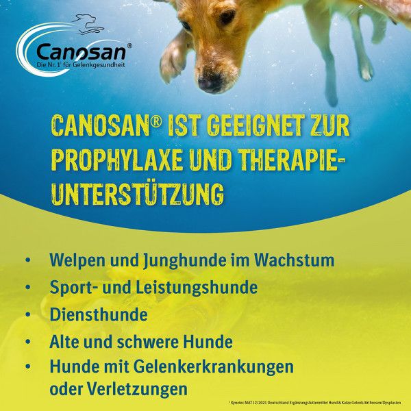 bodyguardapotheke CANOSAN Pellets bei Gelenkproblemen Hund mit Grünlippmuschel Extrakt Gonex Zeitlich begrenztes Angebot