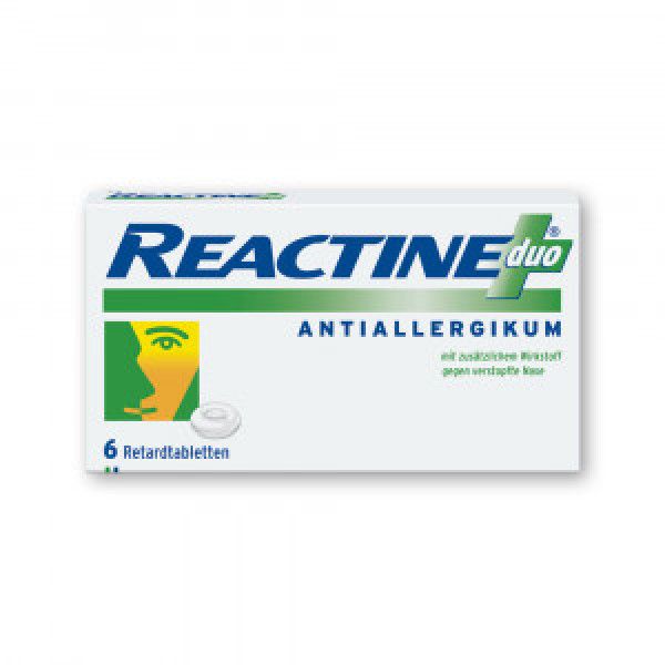 bodyguardapotheke REACTINE duo Retardtabletten Tiefpreis