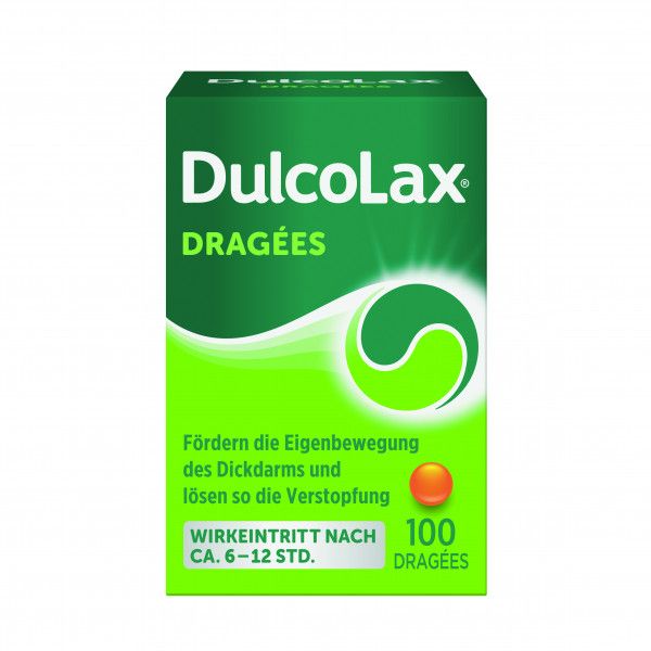 bodyguardapotheke Dulcolax Dragées Wirkstoff Bisacodyl planbare Befreiung von Verstopfung Begrenzte Freigabe