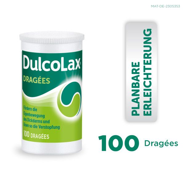 bodyguardapotheke Dulcolax Dragées Wirkstoff Bisacodyl planbare Befreiung von Verstopfung Begrenzte Freigabe
