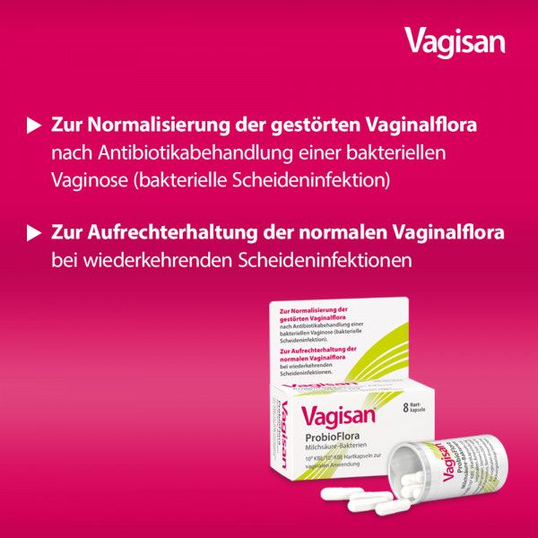 bodyguardapotheke VAGISAN ProbioFlora Milchsäure-Bakter.Vaginalkaps Letzte 2 Tage