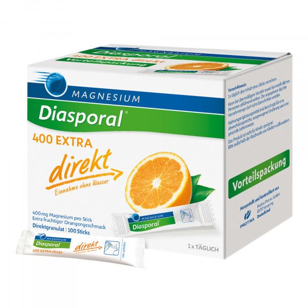 bodyguardapotheke MAGNESIUM DIASPORAL 400 Extra direkt Granulat Bis zu 50% Rabatt