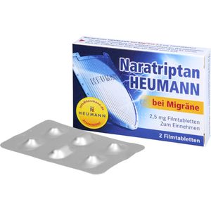 bodyguardapotheke NARATRIPTAN Heumann bei Migräne 2 5 mg Filmtabl Super Rabatt